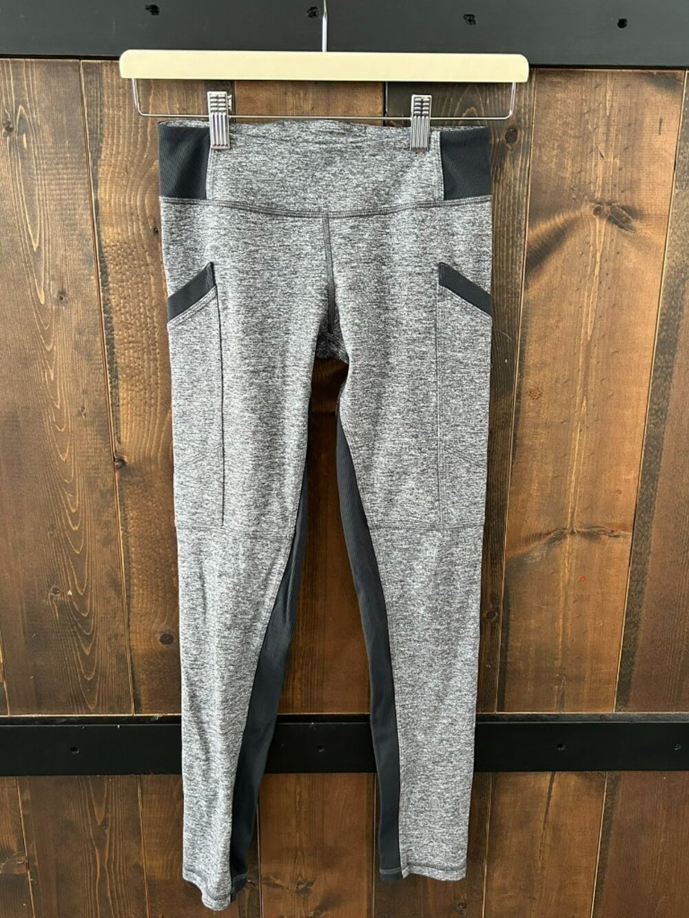 Ivivva Heathered Grey Leggings Youth Size 12